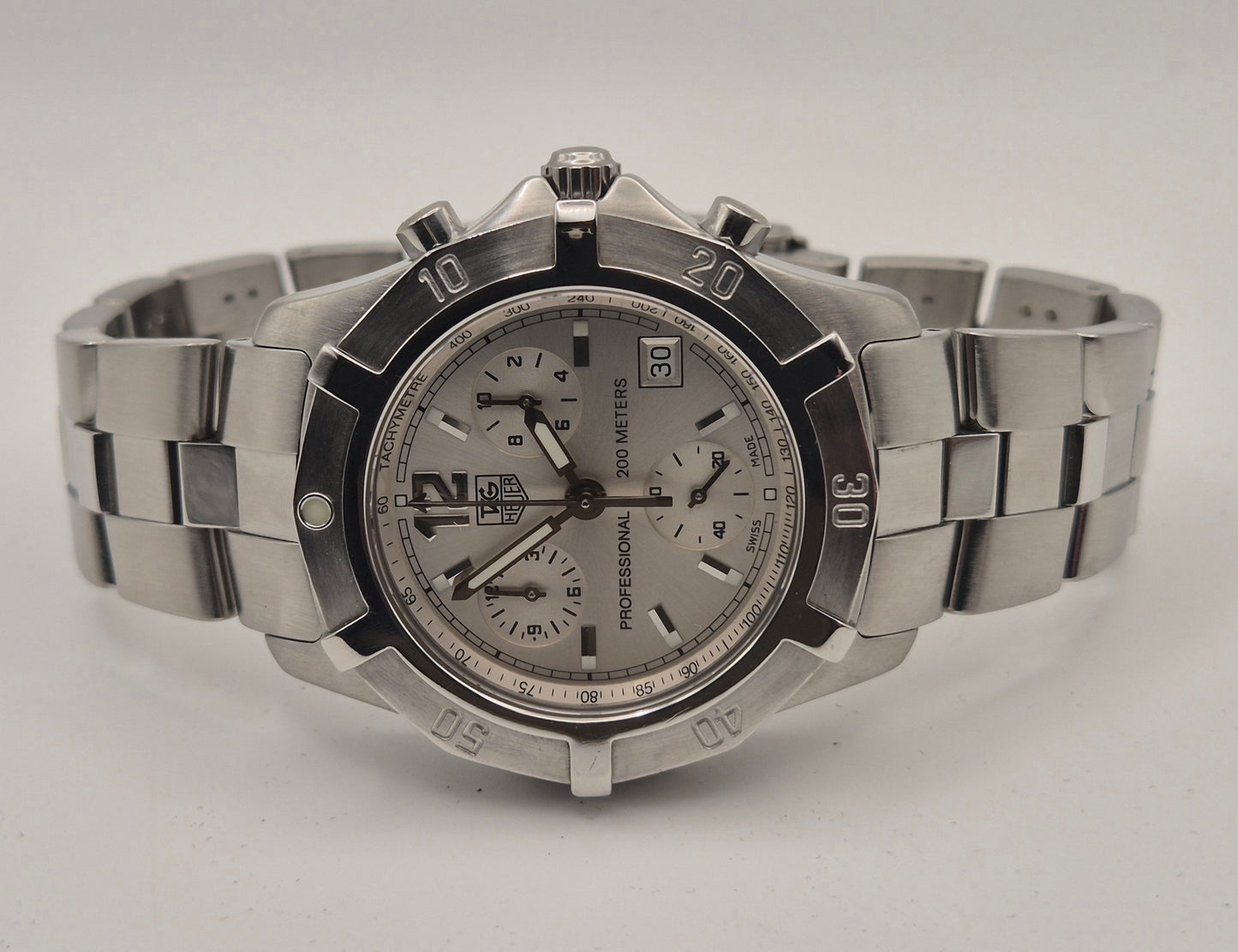 TAG Heuer CN1111 2000 Exclusive Chronograph 40mm Quartz watch Box & Papers 2002