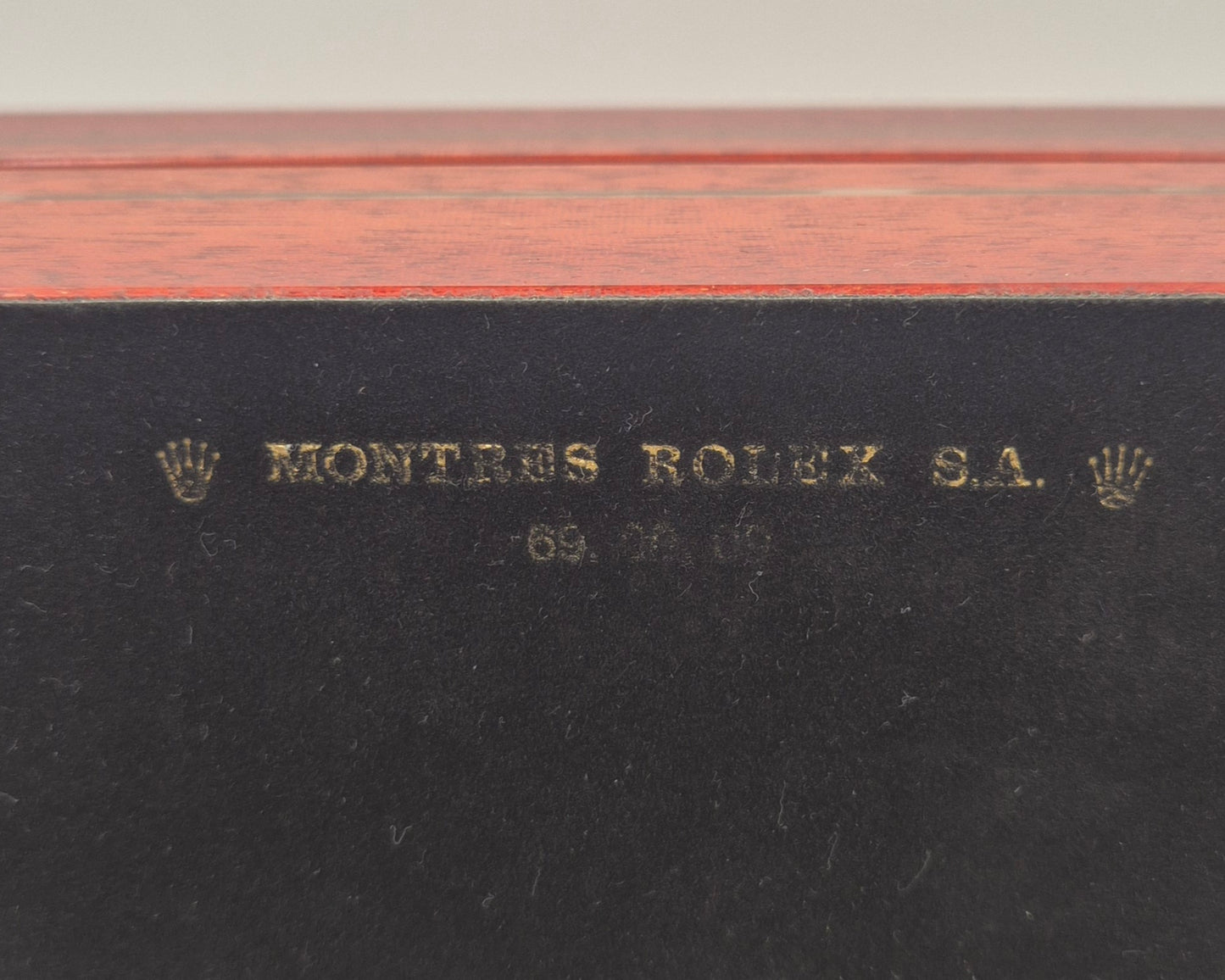 Rolex Daytona watch box 69.00.09 Wood laquer box & Manual 2006