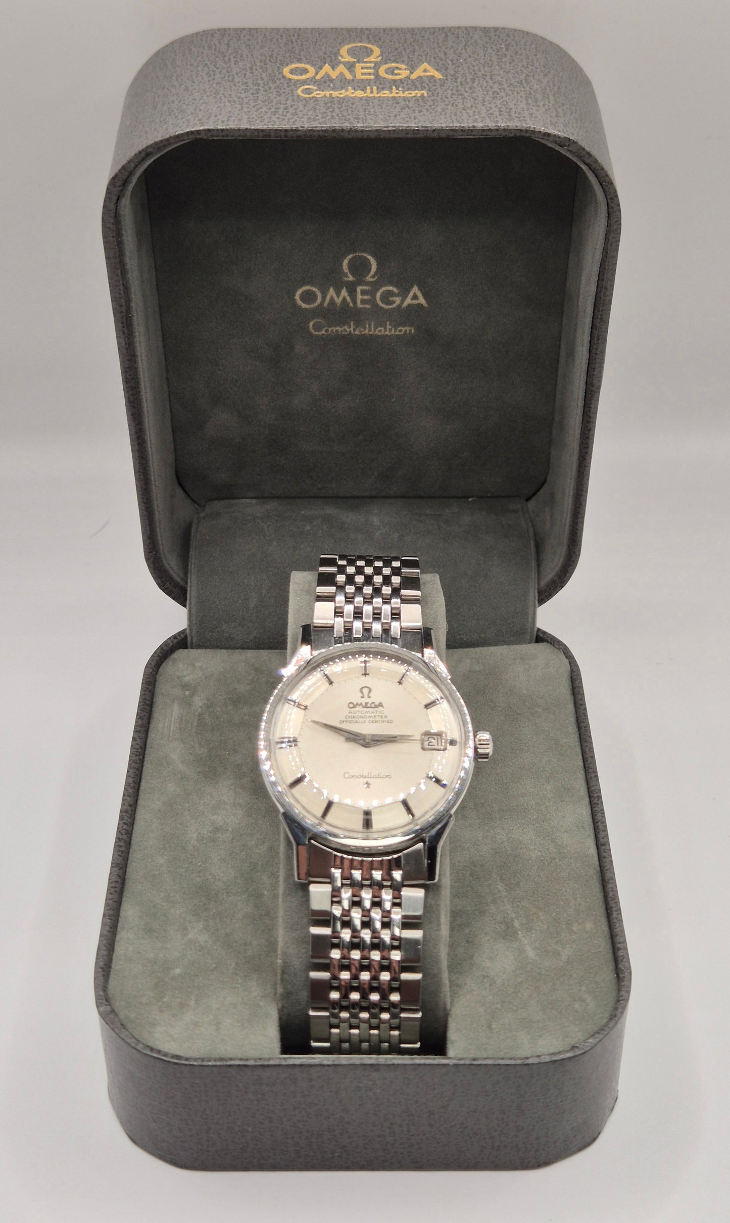 Omega Constellation 168.005 "Pie Pan" Dial 33.5mm Automatic chronometer