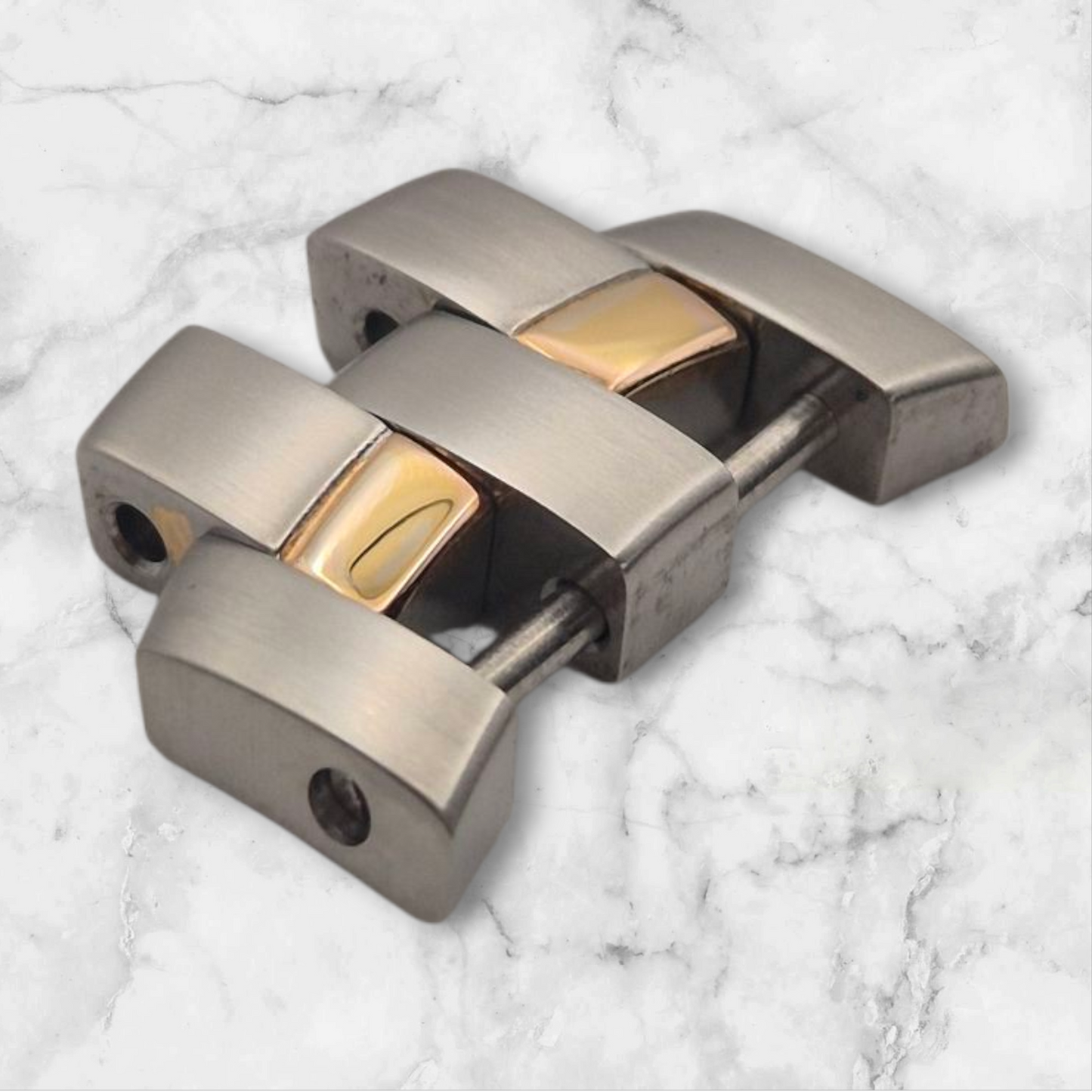 Maurice Lacroix Intuition 59858 Bi-Colour bracelet Link 18mm x 8.5mm - PRE-OWNED REFURBISHED