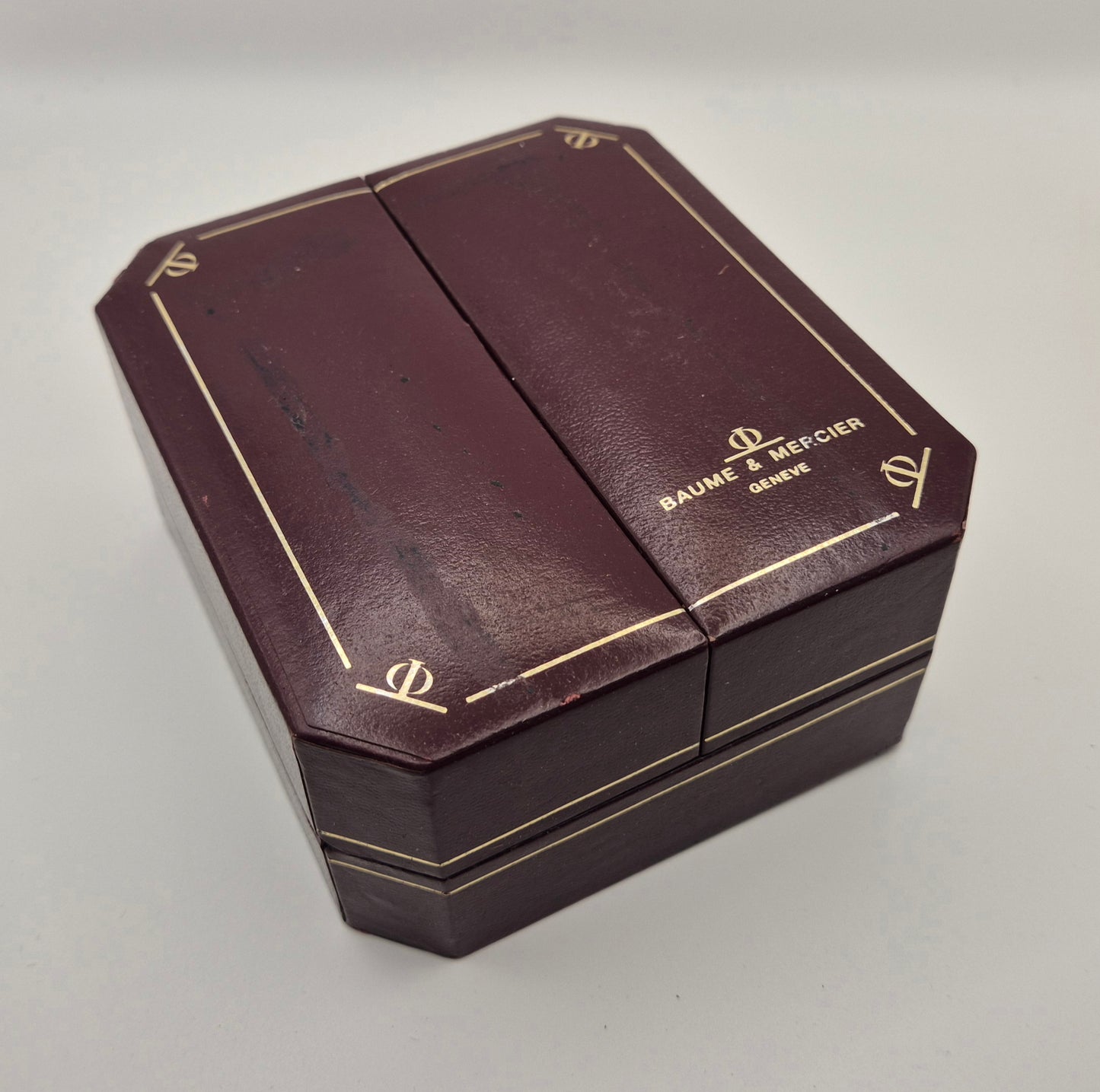 Vintage Baume & Mercier watch box Circa 1980-1990s