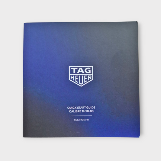 TAG Heuer Solargraph Manual TH50-00 Quick start Guide EI2064-8 2020 July