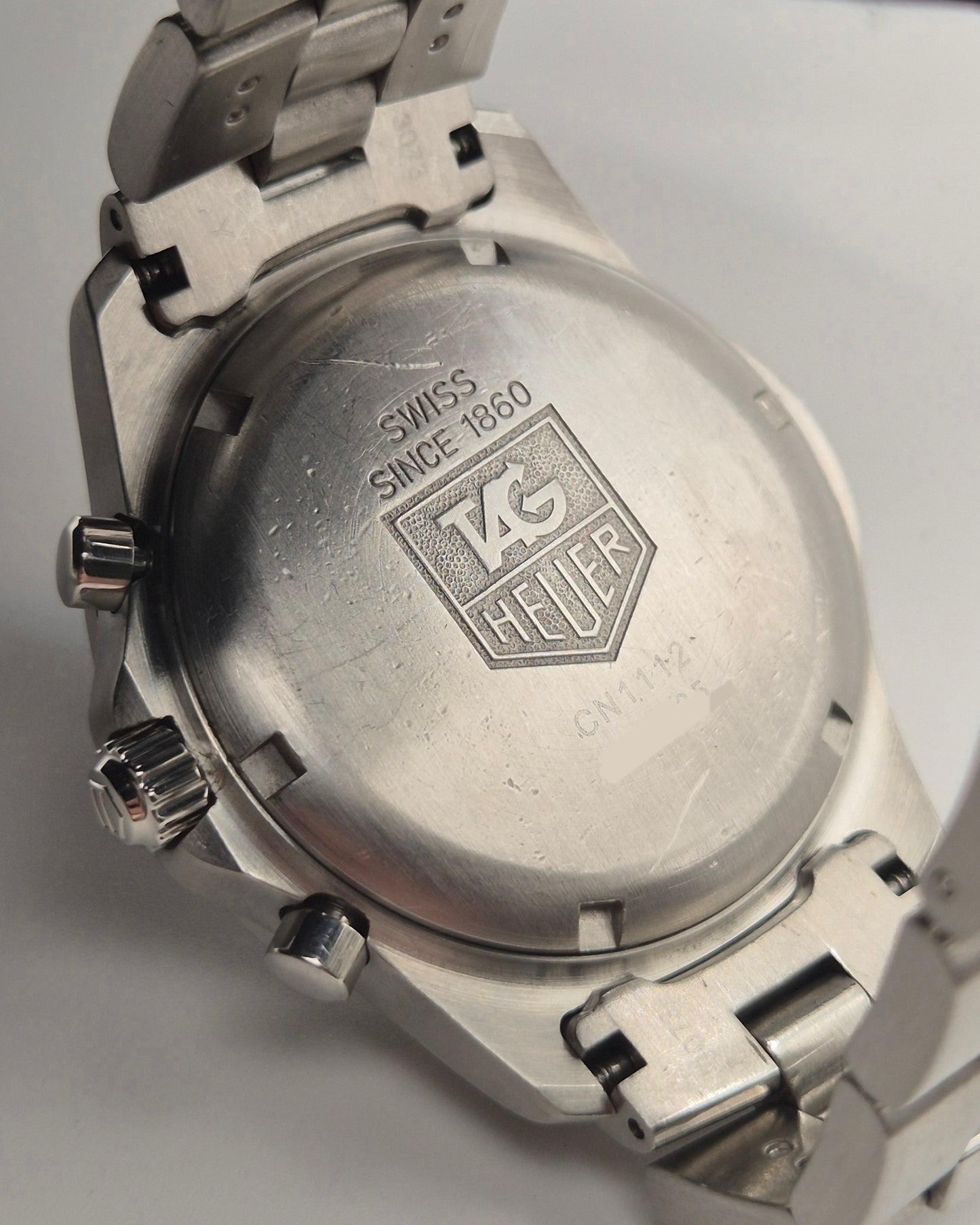 TAG Heuer CN1112 2000 Exclusive Chronograph 40mm Quartz watch Box & Papers 2004