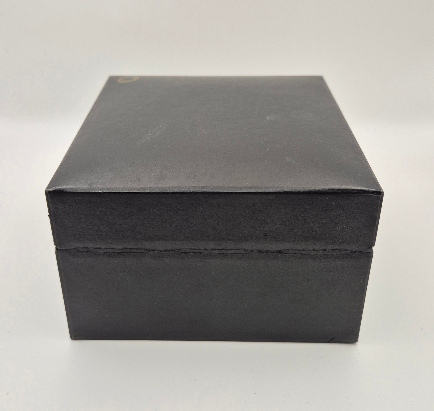 Montblanc watch box Black with gold trim Circa 2000s