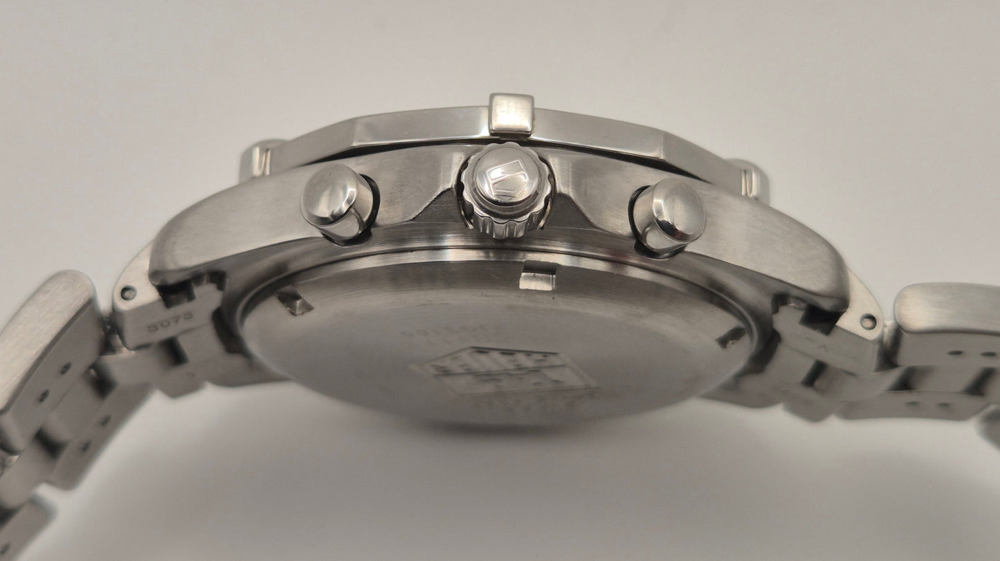 TAG Heuer CN1111 2000 Exclusive Chronograph 40mm Quartz watch Box & Papers 2002