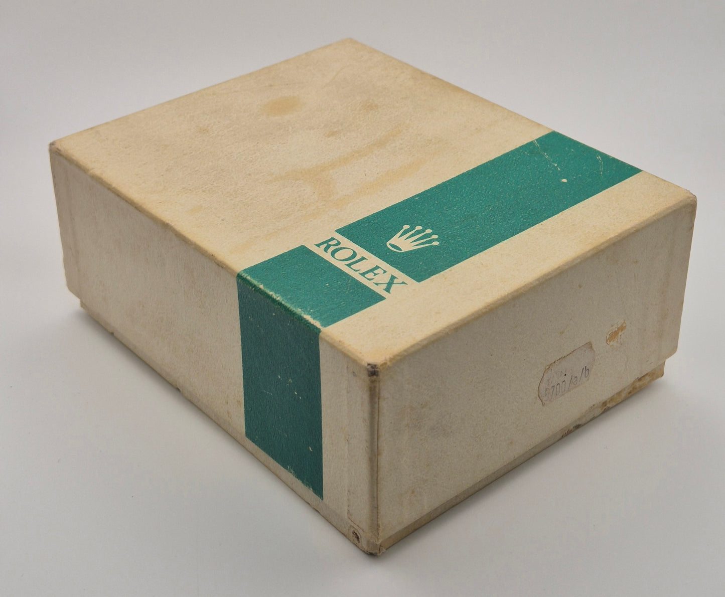 Rolex watch box Vintage "Coffin" shape & Manual circa 1974