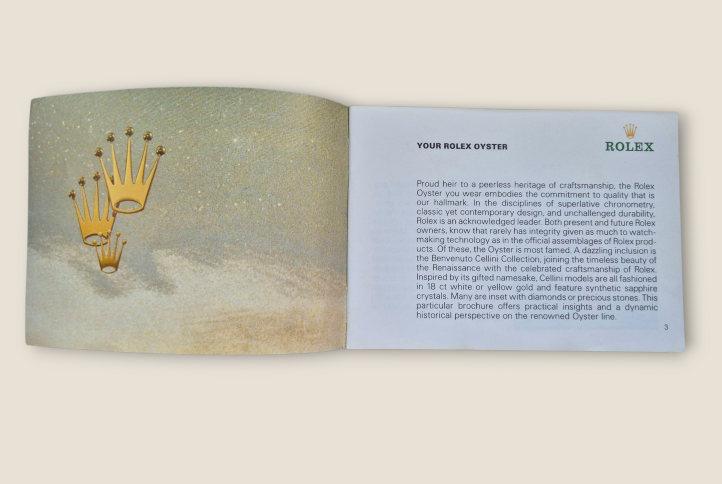 Rolex Submariner instruction manual 1986 594.02 Eng-10