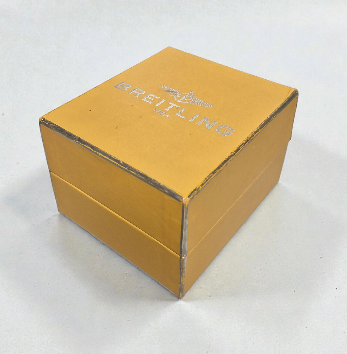 Breitling Outer box Yellow & Silver cardboard circa 2000s