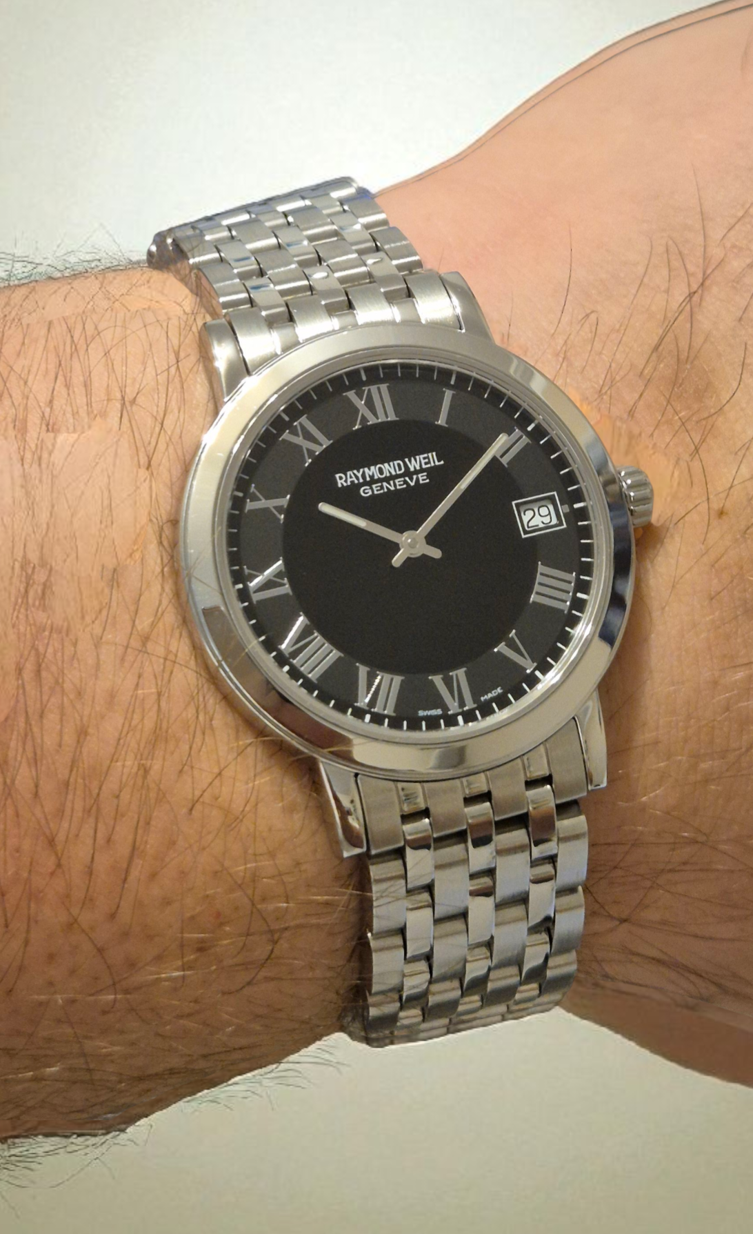 Raymond Weil 5593 Toccata Quartz Watch 34mm Box & Papers 2009