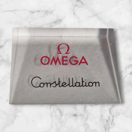 Omega Constellation Plaque Watch Window Display sign - USED