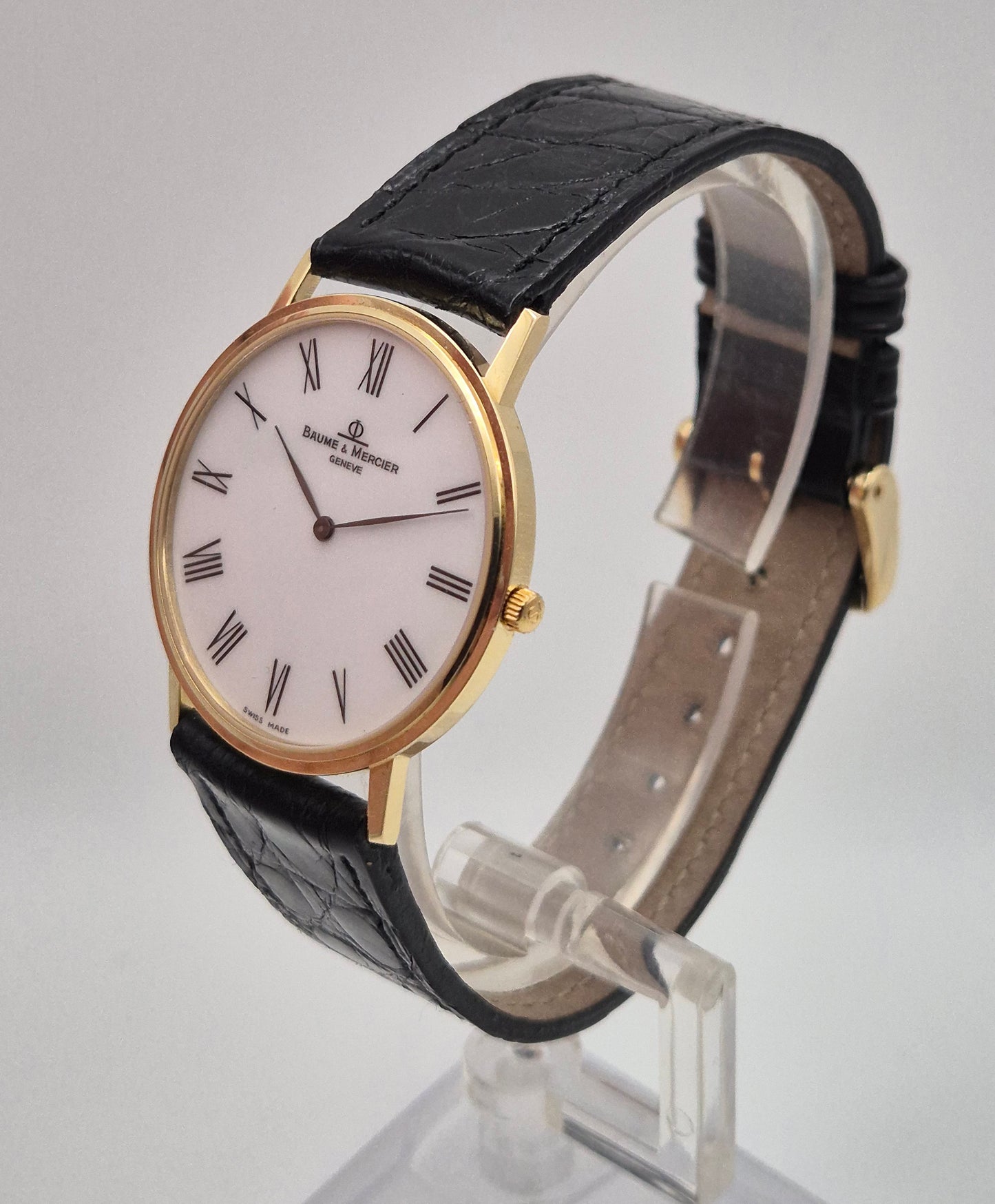 Baume & Mercier MV045088 Classima 18cm Gold ultrathin 33mm case Box & Papers 1999