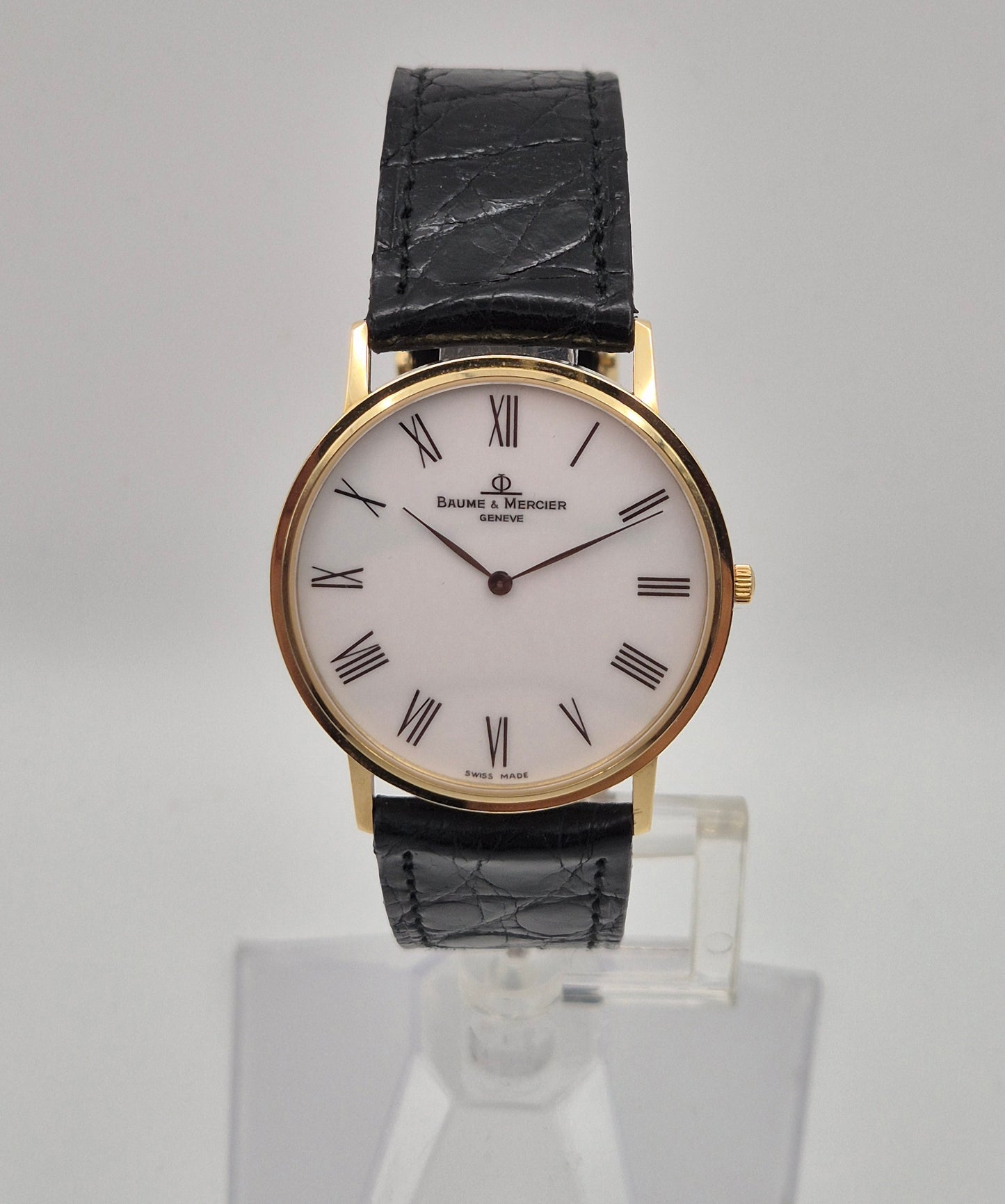 Baume & Mercier MV045088 Classima 18cm Gold ultrathin 33mm case Box & Papers 1999