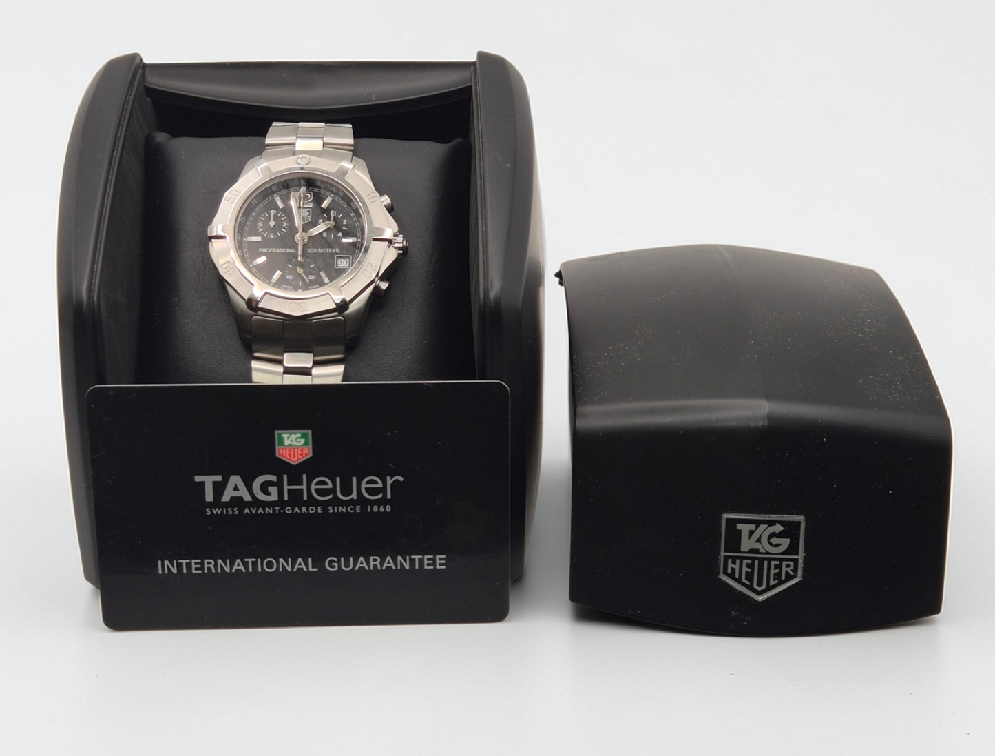 TAG Heuer CN1110 2000 Exclusive Chronograph 40mm Quartz watch Box & Papers