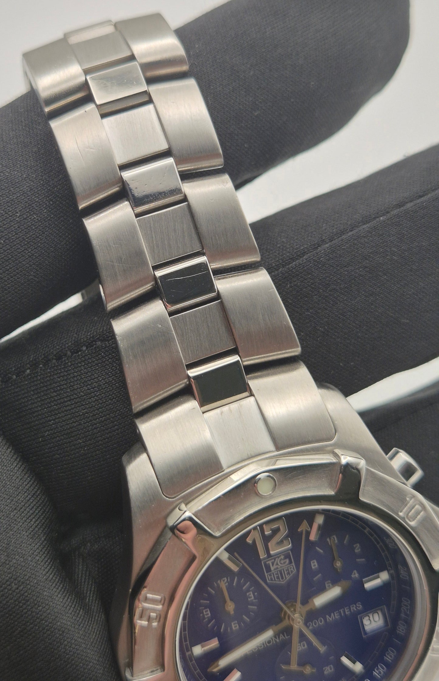 TAG Heuer CN1112 2000 Exclusive Chronograph 40mm Quartz watch Box & Papers 2004