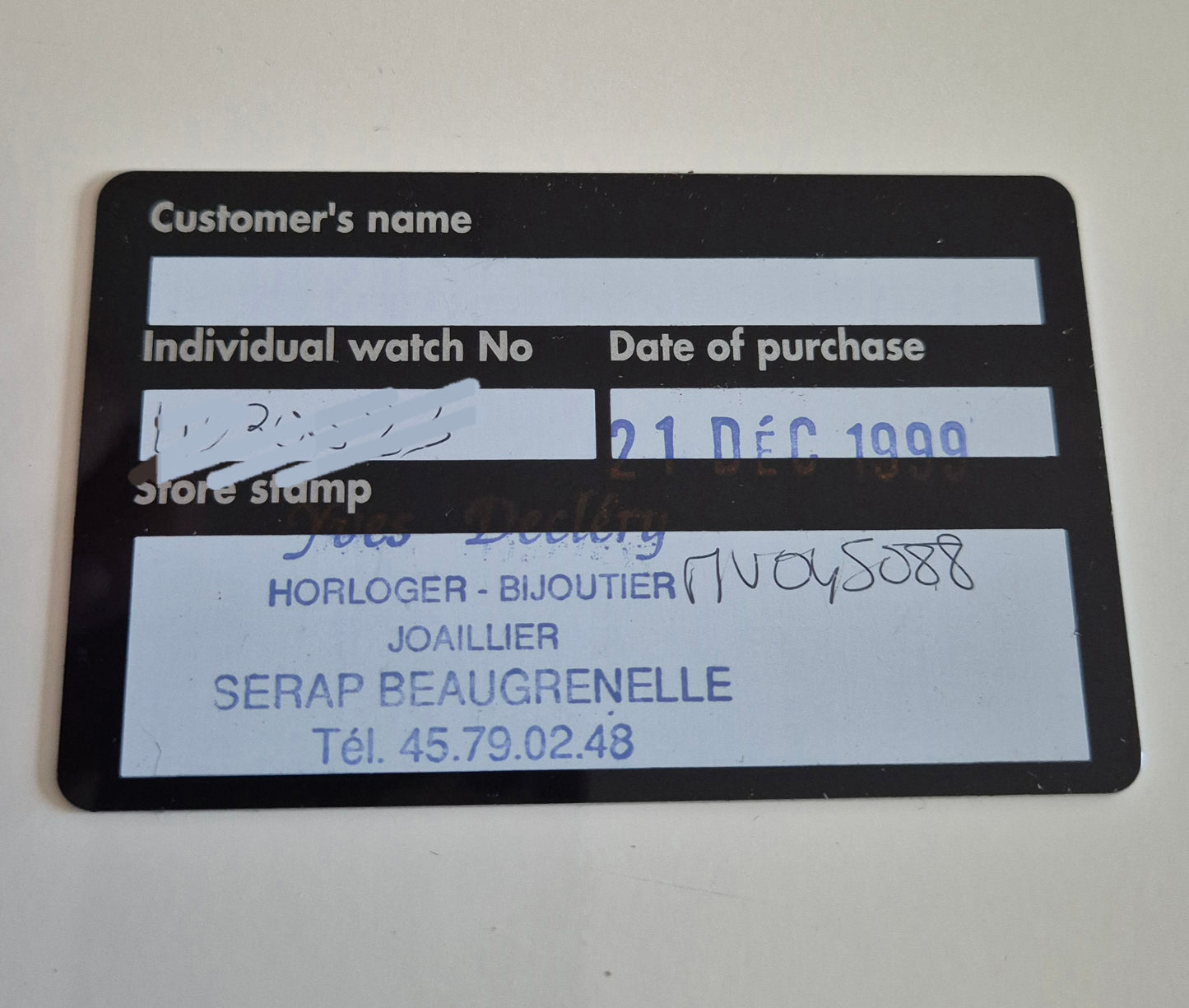 Baume & Mercier MV045088 Classima 18cm Gold ultrathin 33mm case Box & Papers 1999