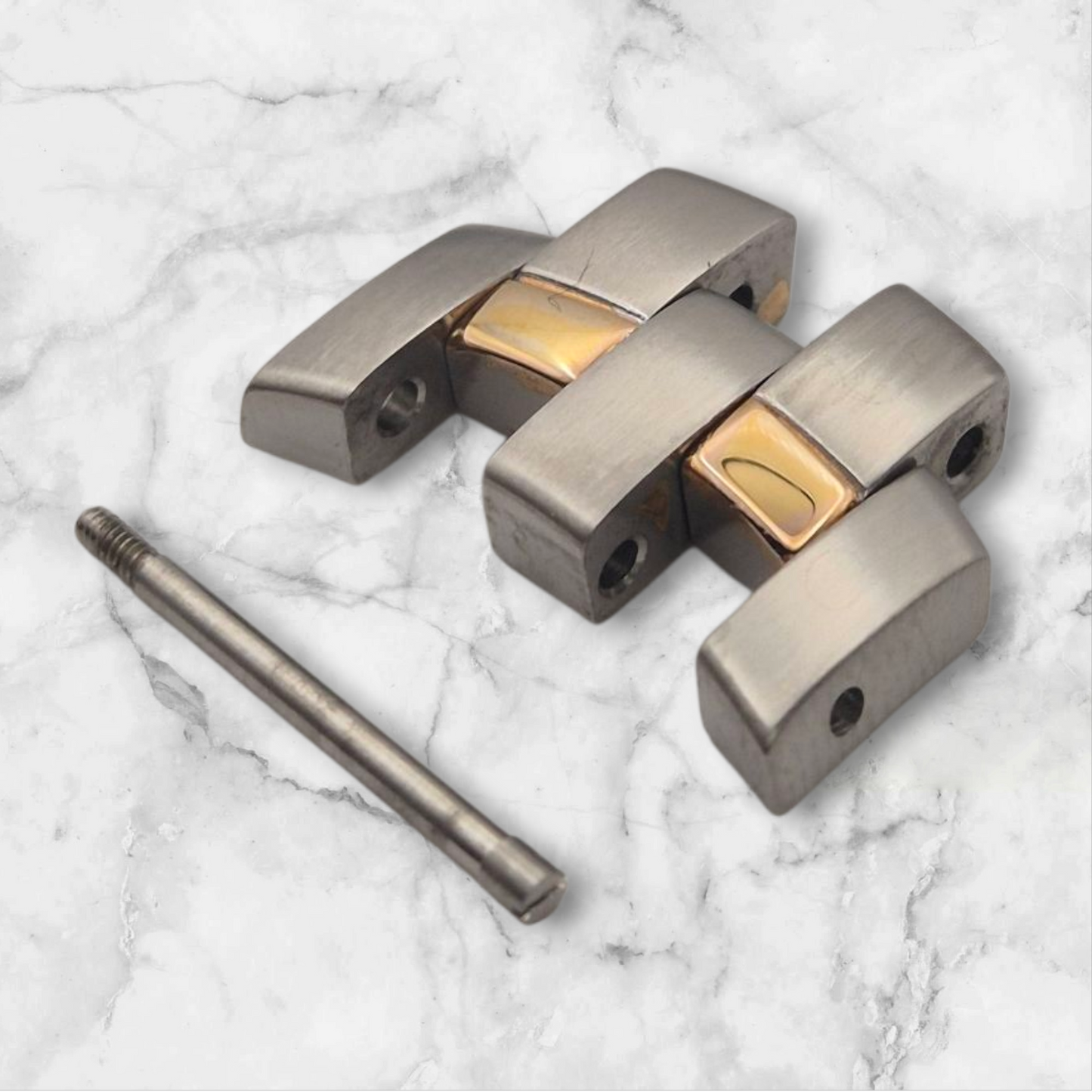 Maurice Lacroix Intuition 59858 Bi-Colour bracelet Link 18mm x 8.5mm - PRE-OWNED REFURBISHED