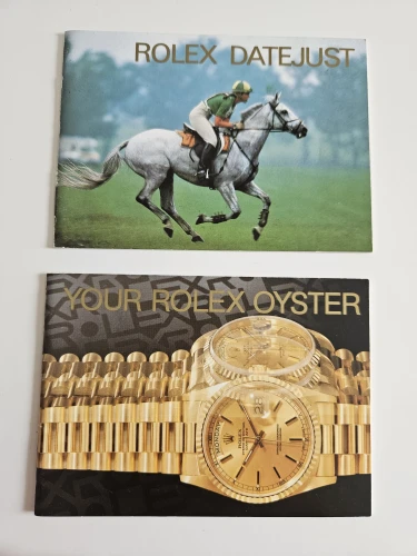 Rolex Datejust manual 1991 set 593.52 Eng - 100 - 9.1991 / 579.52 Eng - 200 - 8.1991