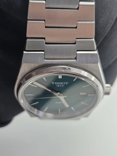 Tissot PRX T137410A Green dial 40mm Case Box & Papers 2024