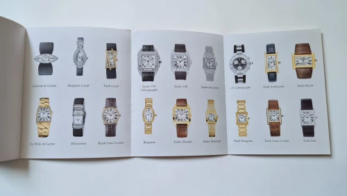 Cartier Instruction manual with cover PCWA0377