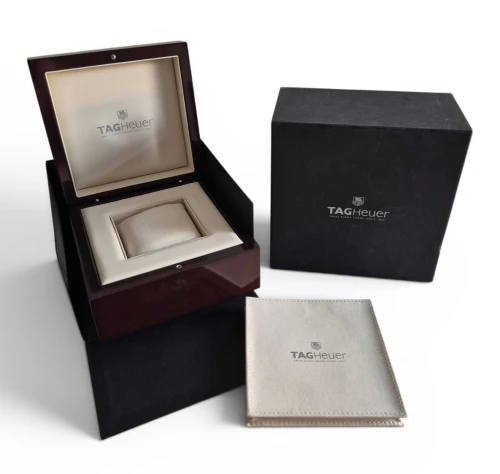 TAG Heuer Grand Carrera Wood box with cream lining