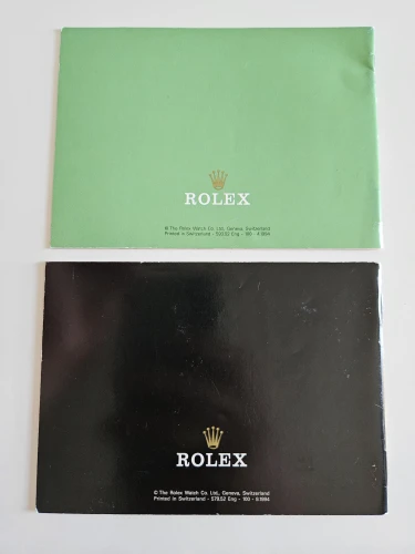 Rolex Datejust manual 1994 + Your Oyster set 593.52 Eng - 100 - 4.1994 / 579.52 Eng - 100 - 9.1994