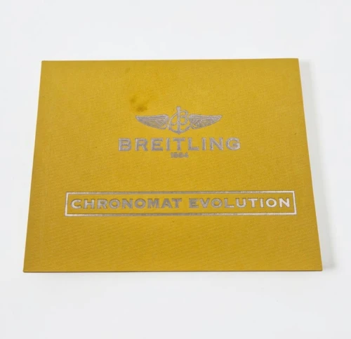 Breitling Chronomat evolution instruction Manual B02.10712.20