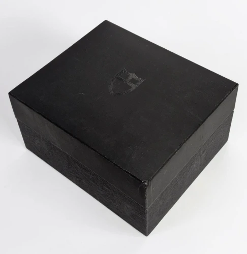Tudor watch box 51438.64 Black watch box with strap compartment & outer box