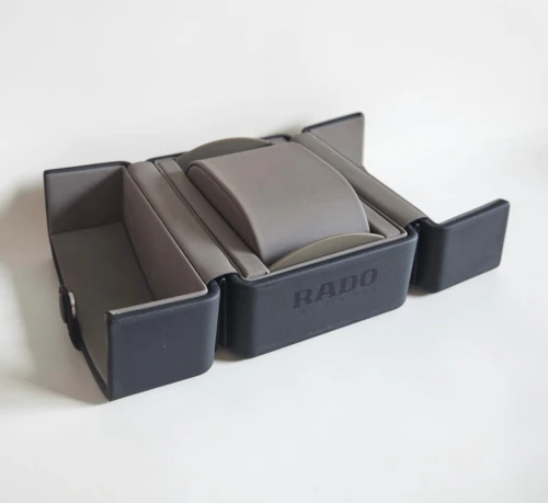 RADO White modern box with removable hard travel case Circa 2020+