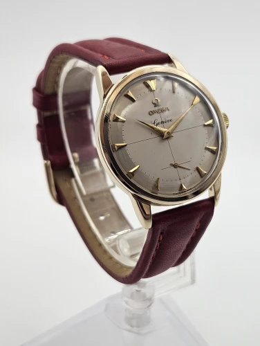 Omega Geneve 9ct gold 969 34mm Manual wind 33654 CAL 267 Circa 1960