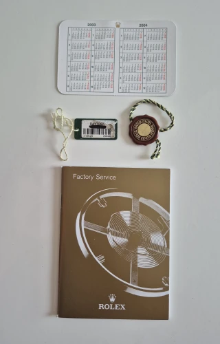 Rolex Cosmograph Daytona 2003 manual & accessory set 555.02 Eng - 11.2003