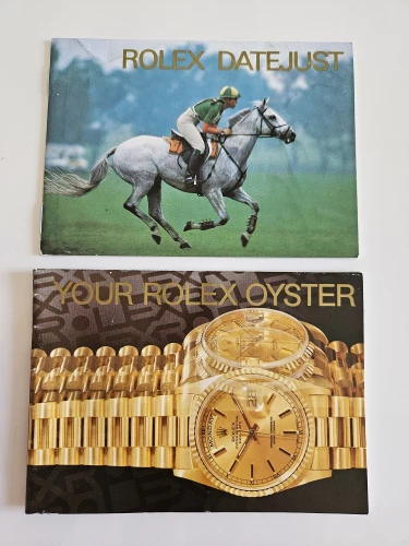 Rolex Datejust manual 1995 + Your oyster & Calendar card set 593.52 Eng - 200 - 5.1995