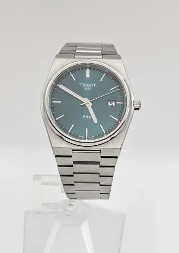 Tissot PRX T137410A Green dial 40mm Case Box & Papers 2024