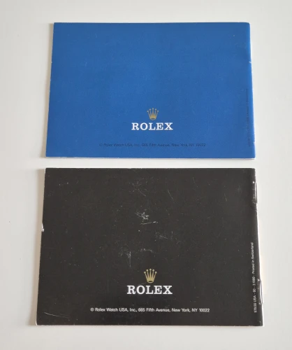 Rolex Submariner manual 1999 set 594.56 USA - 10 - 1.1999 + accessories