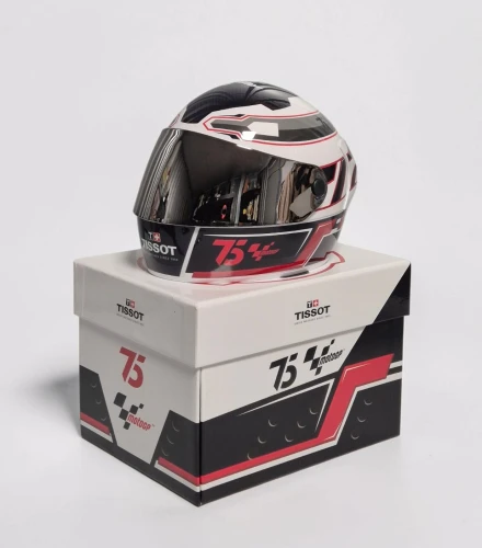 Tissot T-Race Moto GP Watch box Racing helmet style box T141.417.17.047.00A