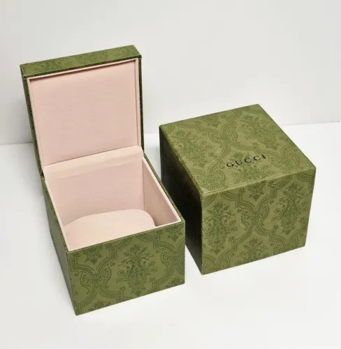 Gucci green watch box Circa 2020+