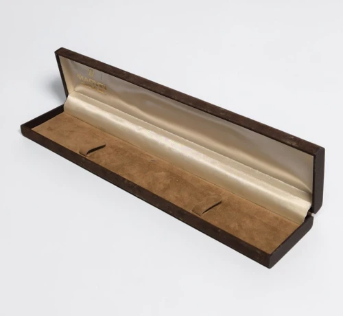 Vintage Marvin Revue 9.5" long suede watch box