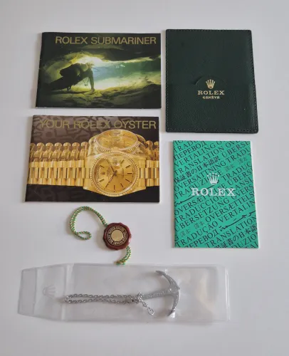 Rolex Submariner manual 1999 set 594.56 USA - 10 - 1.1999 + accessories