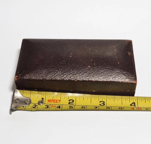 Vintage Vertex 4" watch box Cardboard circa 1940s Dirty dozen era