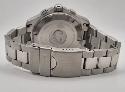 TAG Heuer Calibre S CAF7110 Regatta Blue dial Box & Papers 2014