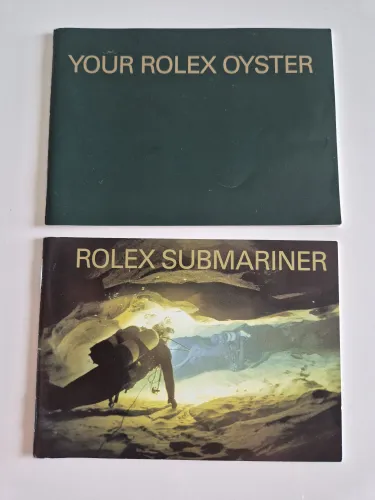 Rolex Submariner Manual 2004 594.52 Eng - 11.2004 + Your Rolex Oyster manual 579.52 Eng - 3.2004