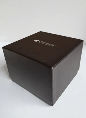 TAG Heuer watch box 2010-2016 Brown square with cream inner lining