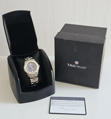 TAG Heuer 2000 Exclusive WN1112-0 Blue dial Box & Papers 2007
