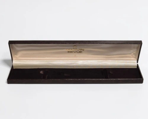 Vintage Marvin Revue 9.5" long watch box