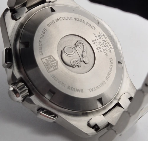 TAG Heuer Calibre S CAF7110 Regatta Blue dial Box & Papers 2014