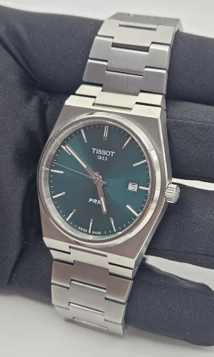 Tissot PRX T137410A Green dial 40mm Case Box & Papers 2024