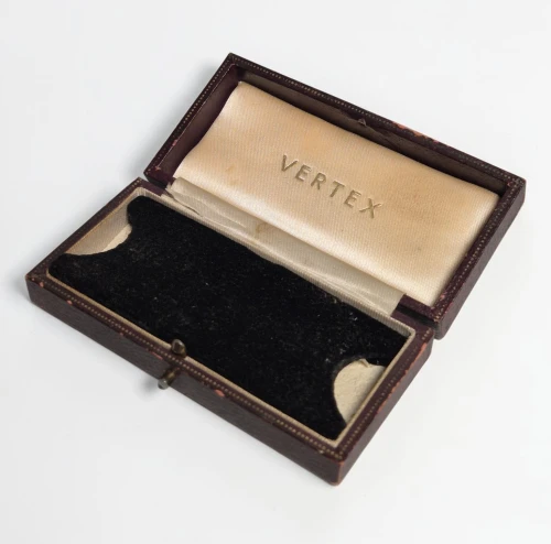 Vintage Vertex 4" watch box Cardboard circa 1940s Dirty dozen era