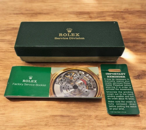 Vintage Rolex USA Service box Circa 1970-1980s