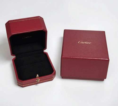 Cartier ring box CRCOJO4005 black slit design with outer box