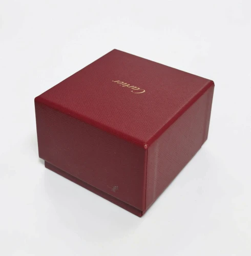 Cartier ring box CRCOJO4005 black slit design with outer box