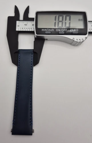 Cartier OEM Blue strap 21mm Quick change + Deployment clasp KDAULABM for Cartier Santos WSSA0030